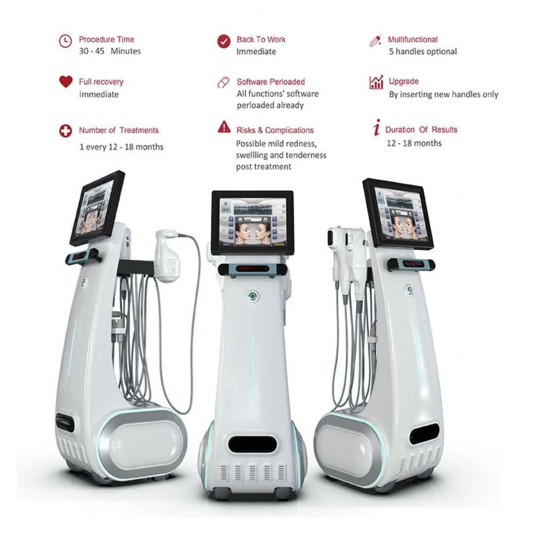 Aparat HIFU 12D + Liposonix + V‑Max Remodelare Corporală & Lifting Facial FOCUS - imagine 5
