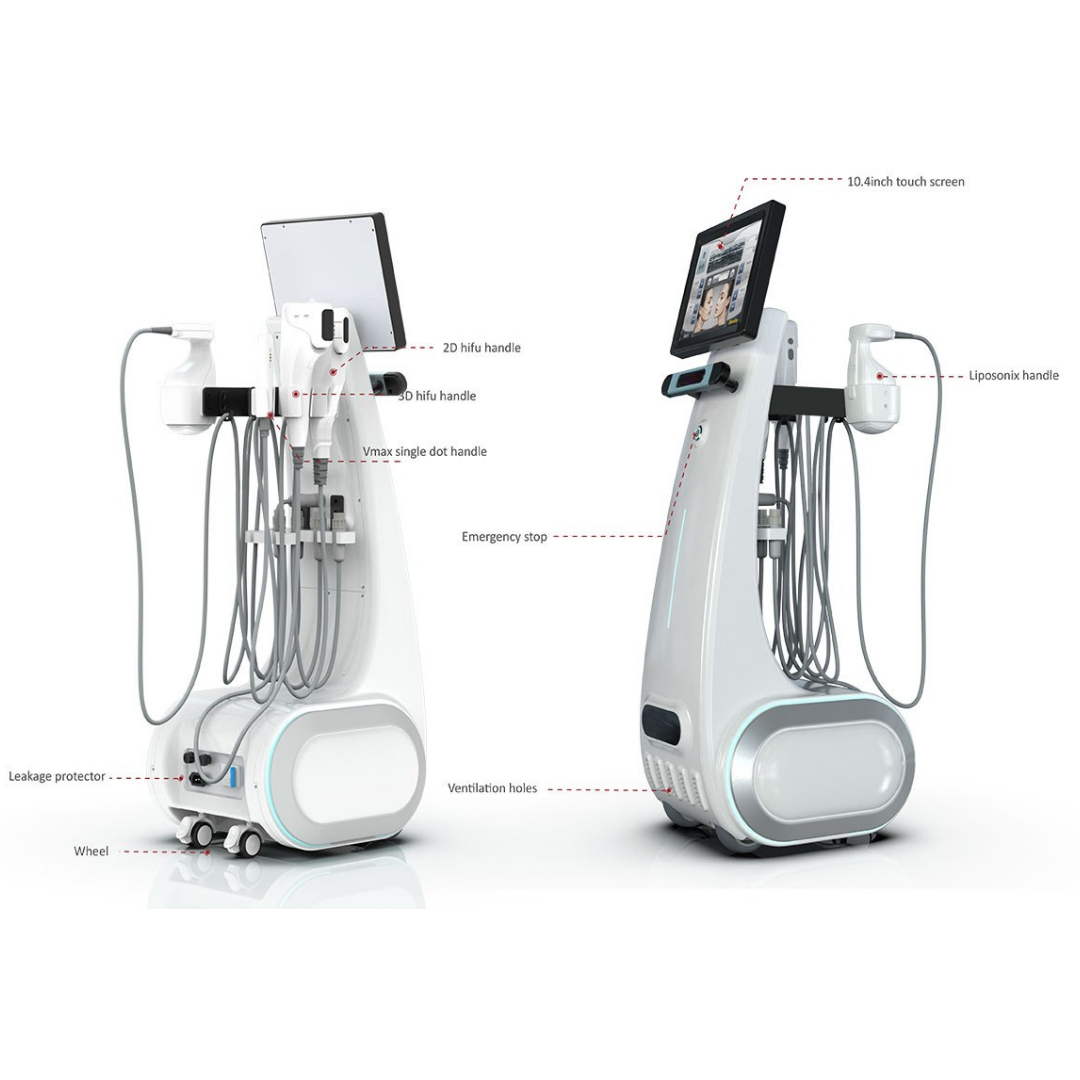 Aparat HIFU 12D + Liposonix + V‑Max Remodelare Corporală & Lifting Facial FOCUS - imagine 4